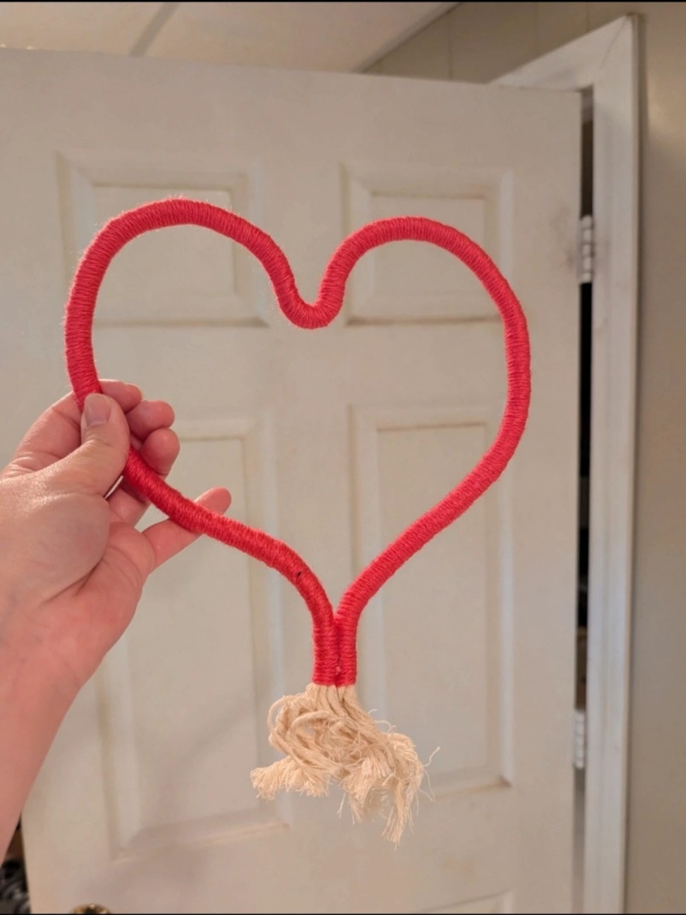 Pink Heart-Shaped Rope Decor - Picture 8 of 11